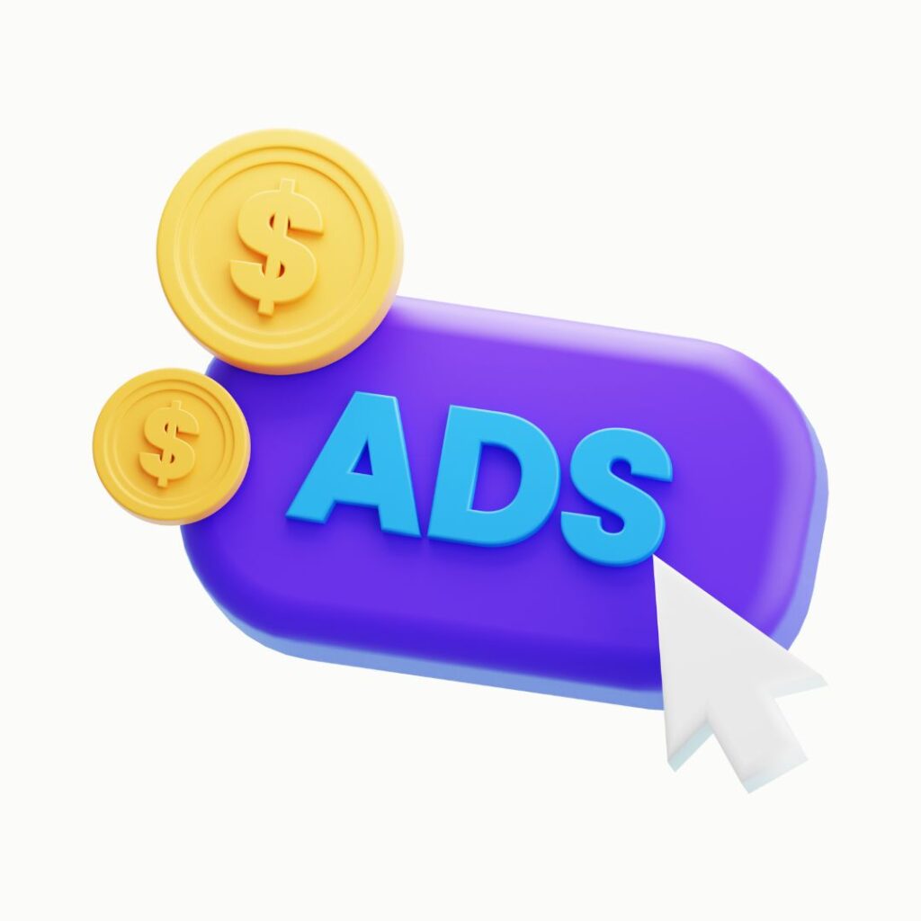 trafego pago - moeda e plataforma famosa de anuncios